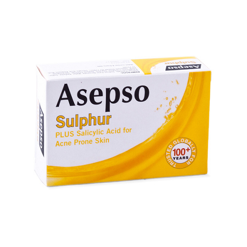 ASEPSO BAR SOAP SULPHUR ACNE PRONE SKIN